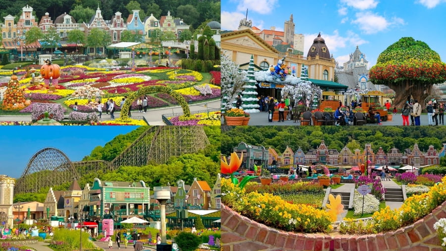 Everland tự hào là công viên giải trí lớn nhất Hàn Quốc, thu hút hàng triệu du khách mỗi năm