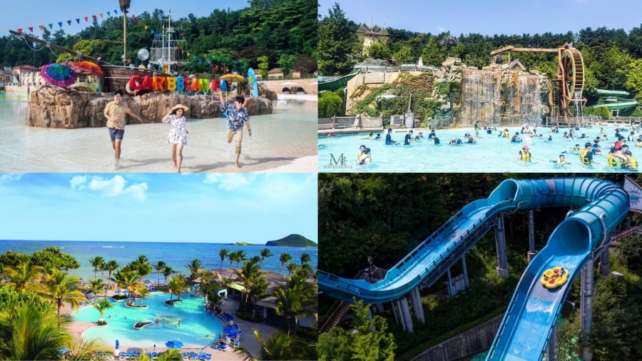 Caribbean Bay chắc chắn là lựa chọn hàng đầu cho một chuyến du lịch Hàn Quốc mùa hè sảng khoái và tràn đầy kỷ niệm