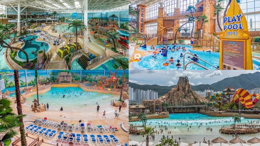 Gimhae Lotte Water Park tự hào là một trong những công viên nước lớn nhất khu vực phía Nam Hàn Quốc