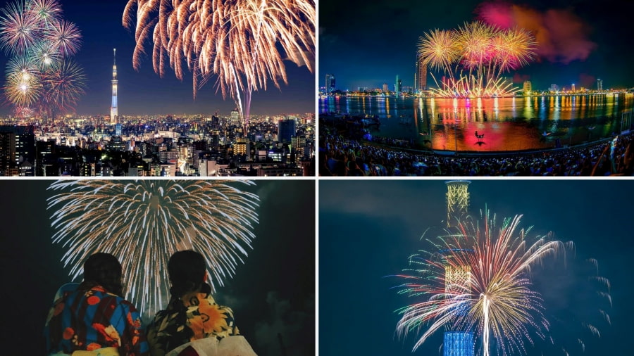 Lễ hội pháo hoa Sumidagawa – Tỏa sáng trên bầu trời Tokyo