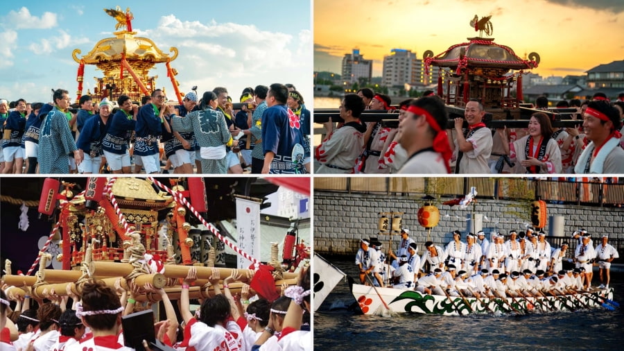 Lễ hội Tenjin – Linh thiêng và náo nhiệt tại Osaka