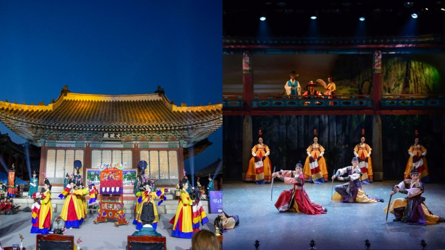 Thưởng thức các buổi biểu diễn nghệ thuật truyền thống sẽ mang đến cho bạn nhiều kỉ niệm đáng nhớ tại xứ Hàn