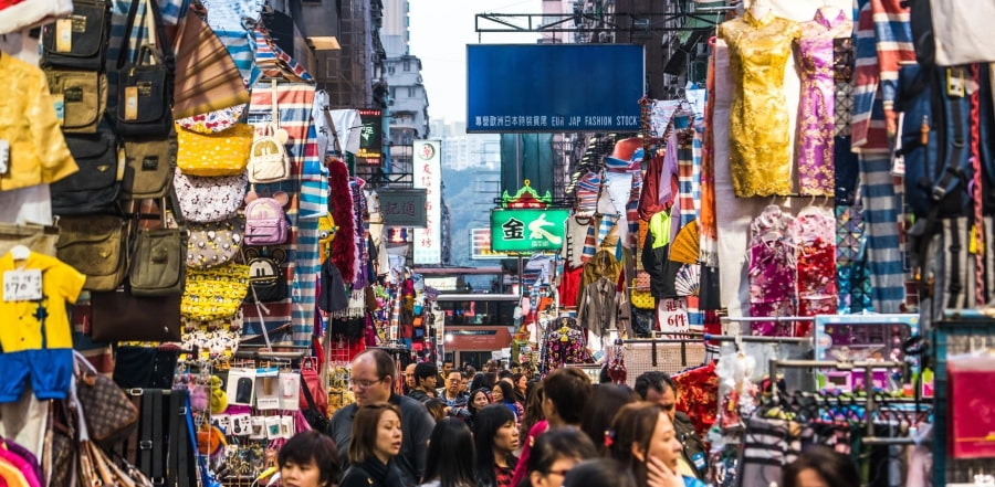 Crescent Jardine thu hút du khách bởi những món đồ thời trang độc đáo và giá cả phải chăng