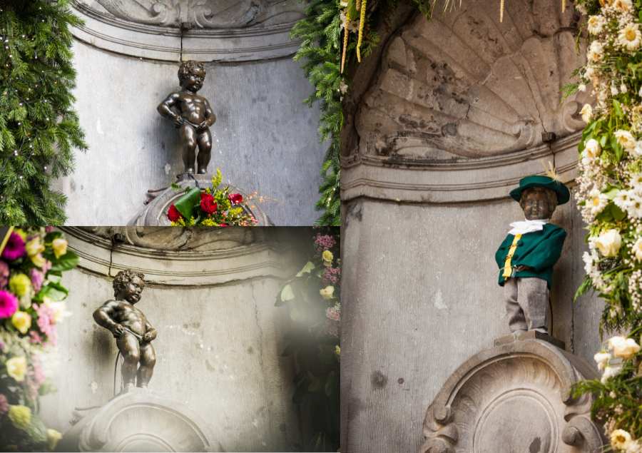 Manneken Pis – bức tượng chú bé đứng tiểu nhỏ nhắn nhưng đầy duyên dáng