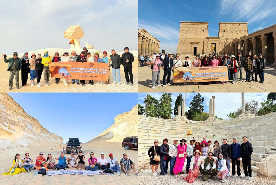 Tour du lịch Ai Cập của Top Ten Travel rất được du khách yêu thích và tin tưởng