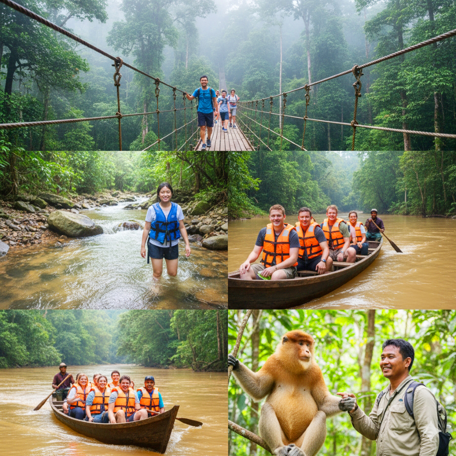 Trải nghiệm hấp dẫn không thể bỏ lỡ khi đến Ulu Temburong như