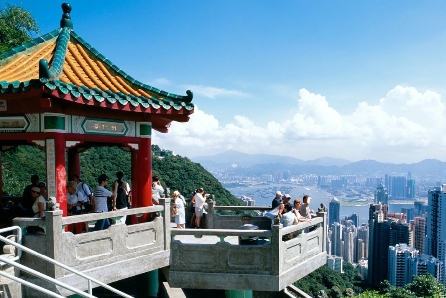 Núi Thái Bình được ví von như một ban công khổng lồ của cả thành phố