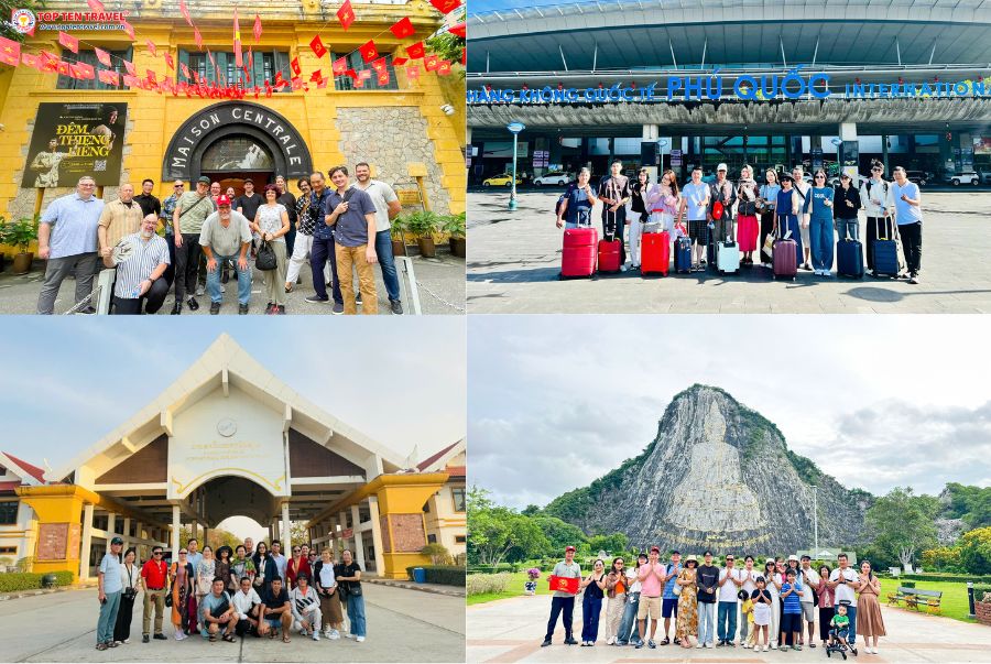 Các hành trình tour Tết 2026 của Top Ten Travel được xây dựng cẩn thận nhằm mang đến cho du khách những trải nghiệm thú vị
