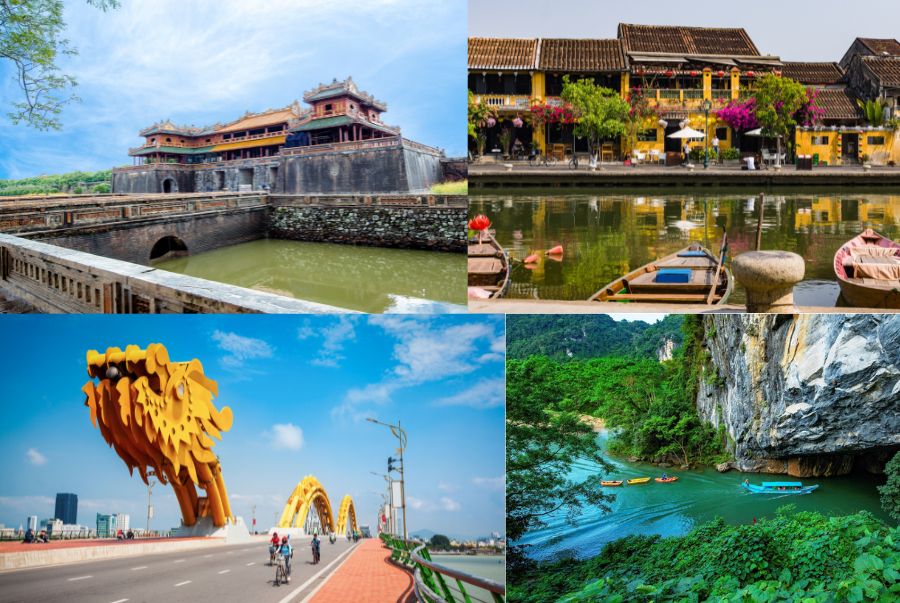 Tour Huế – Quảng Bình – Đà Nẵng – Hội An mở ra hành trình khám phá con đường di sản miền trung