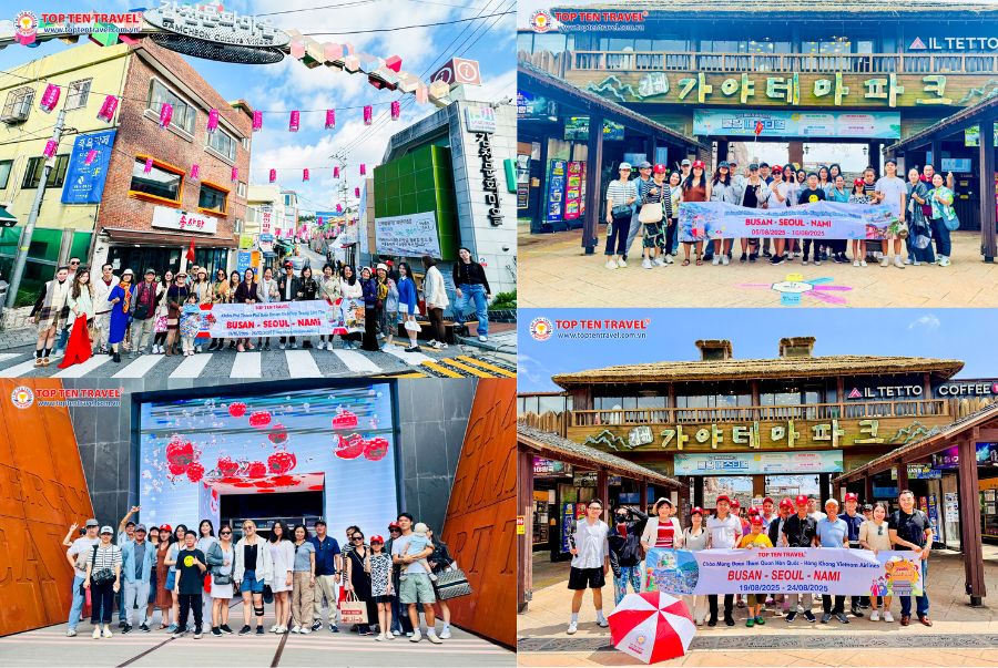 Tour Hàn Quốc Busan – Seoul – Nami là một trải nghiệm hoàn toàn mới mẻ với nhiều điểm đến khác nhau