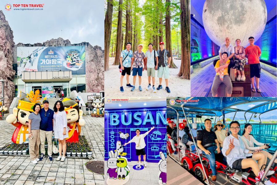 Những hoạt động đặc sắc trong hành trình tour khám phá Busan