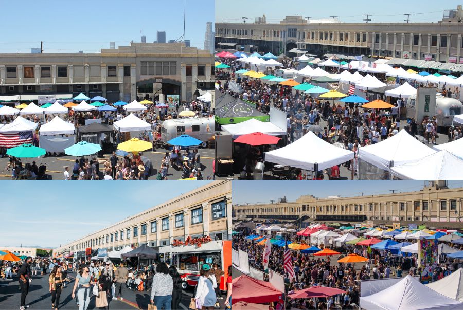 Sự nhộn nhịp tại Smorgasburg LA mỗi khi mùa thu ghé qua