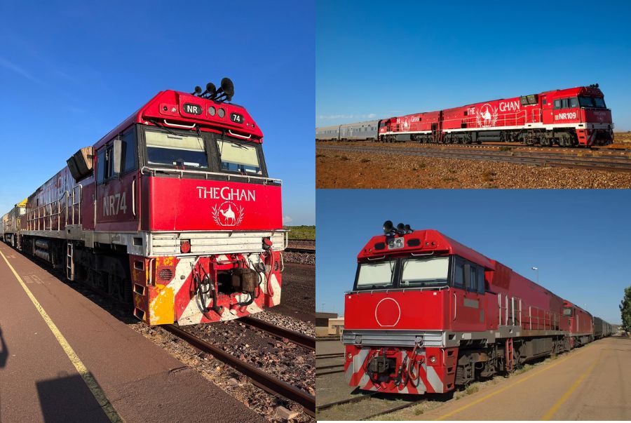 Cận cảnh chuyến tàu The Ghan huyền thoại của nước Úc