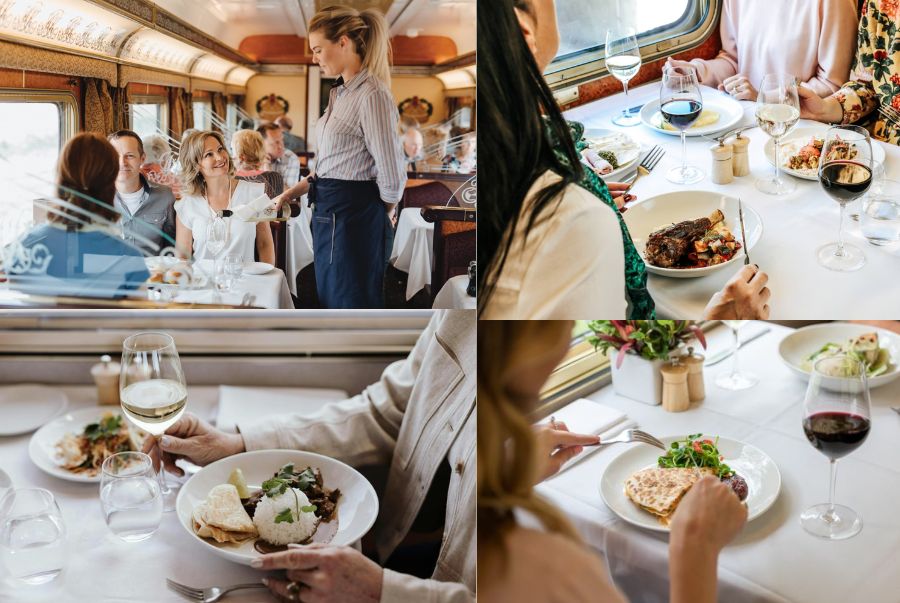 Hoạt động trải nghiệm ẩm thực bản địa cao cấp trên tàu