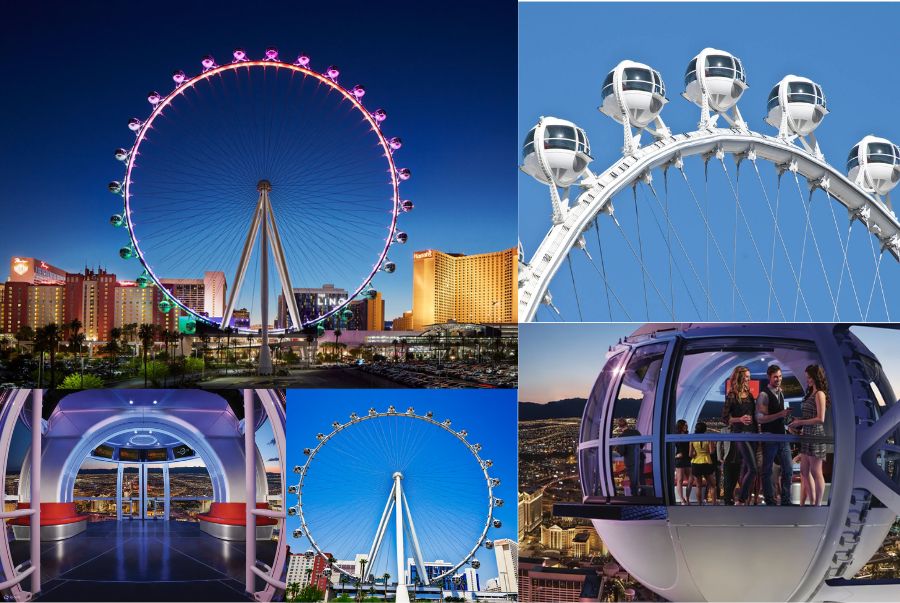 High Roller là vòng quay cao nhất thế giới với độ cao 167m