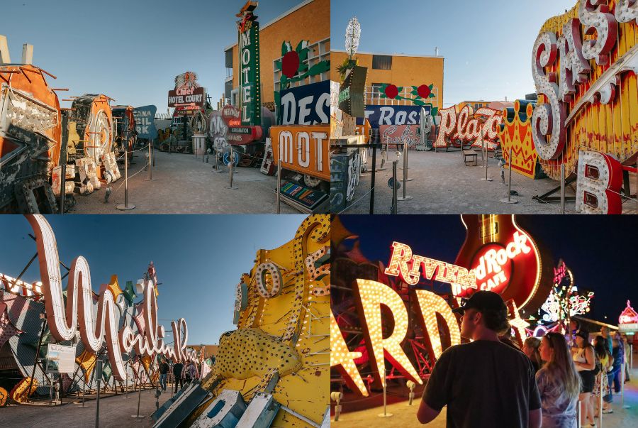 Bảo tàng Neon (Neon Museum) là nơi lưu giữ linh hồn ánh sáng của Las Vegas