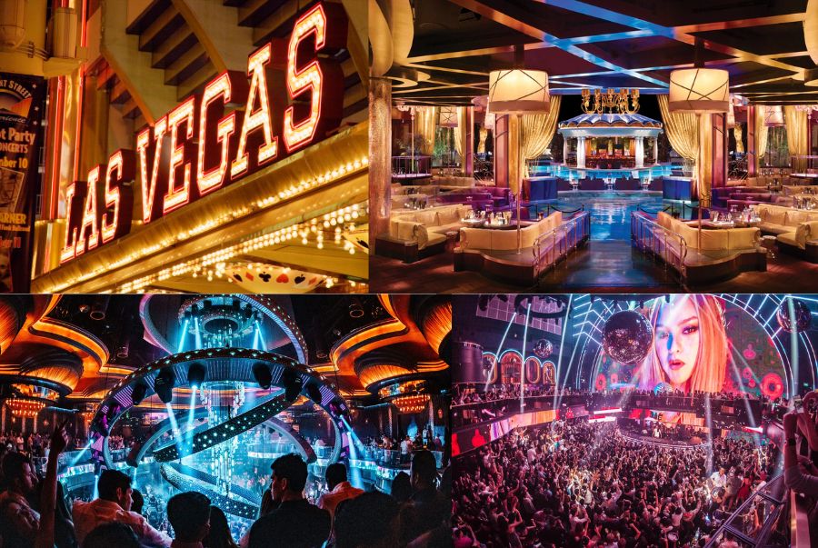 Các khu vui chơi về đêm vô cùng đẳng cấp của Las Vegas