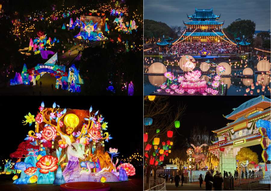 Khung cảnh lộng lẫy của lễ hội đèn lồng tại Tô Châu