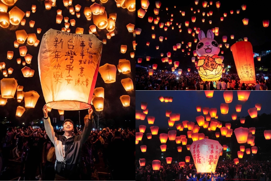 Lễ hội đèn lồng Pingxi là một trong những lễ hội lớn nhất ở Đài Loan tổ chức tại thị trấn Thập Phần