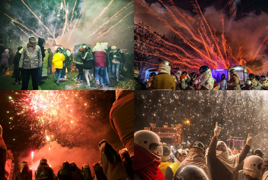 Lễ hội pháo là lễ hội truyền thống lâu đời nhất của Đài Loan