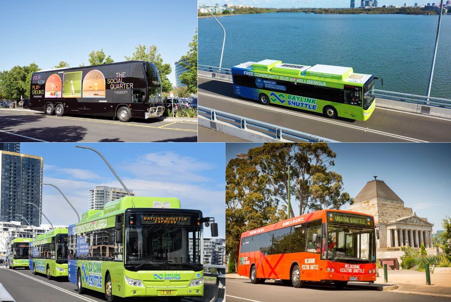Melbourne hỗ trợ du khách với hệ thống xe bus miễn phí vô cùng thuận tiện