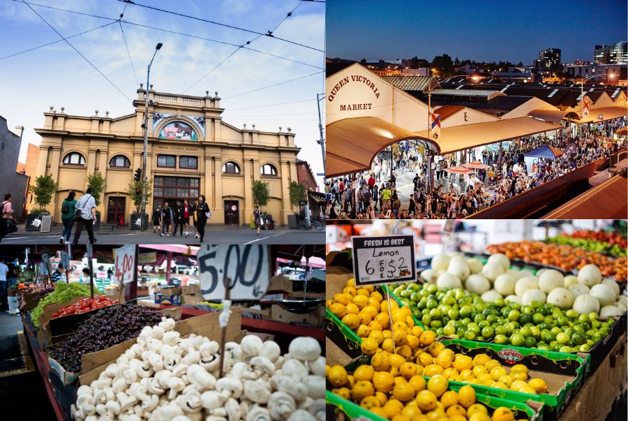  Queen Victoria Market là khu chợ lớn nhất và cũng là lâu đời nhất tại Melbourne