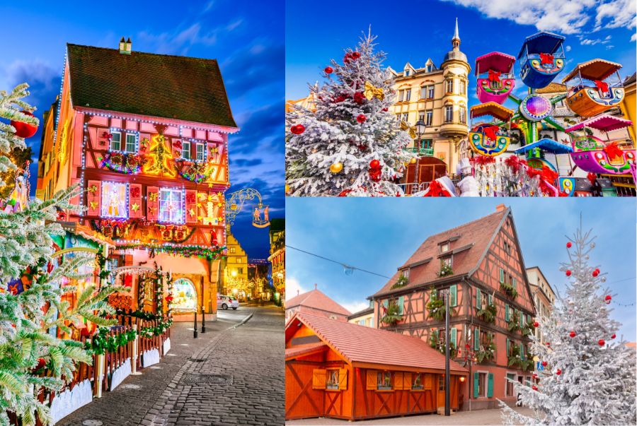Thị trấn Colmar nhỏ xinh của vùng Alsace, Pháp trở nên lung linh mỗi khi giáng sinh gõ cửa