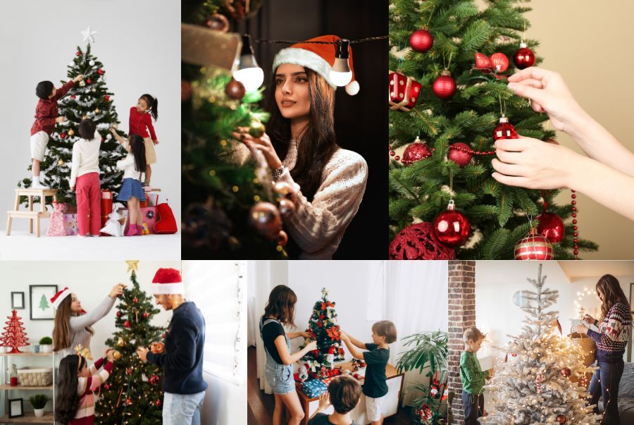 Đối với người Châu Âu, cây thông không chỉ là vật trang trí, mà đó còn là trái tim của không gian lễ hội