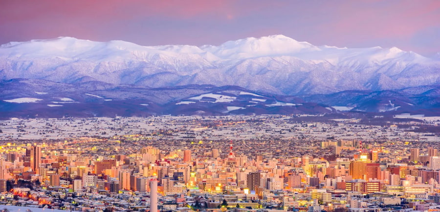 Sapporo là thủ phủ và là thành phố lớn nhất của Hokkaido