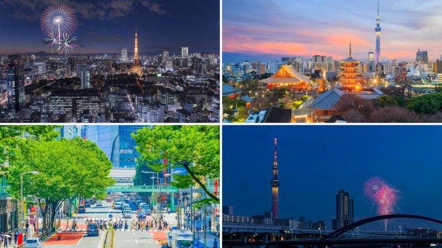 Tokyo vào mùa hè cũng có những nét quyến rũ riêng