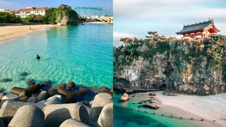 Bãi biển Naminoue – Ốc đảo ngay trung tâm Naha