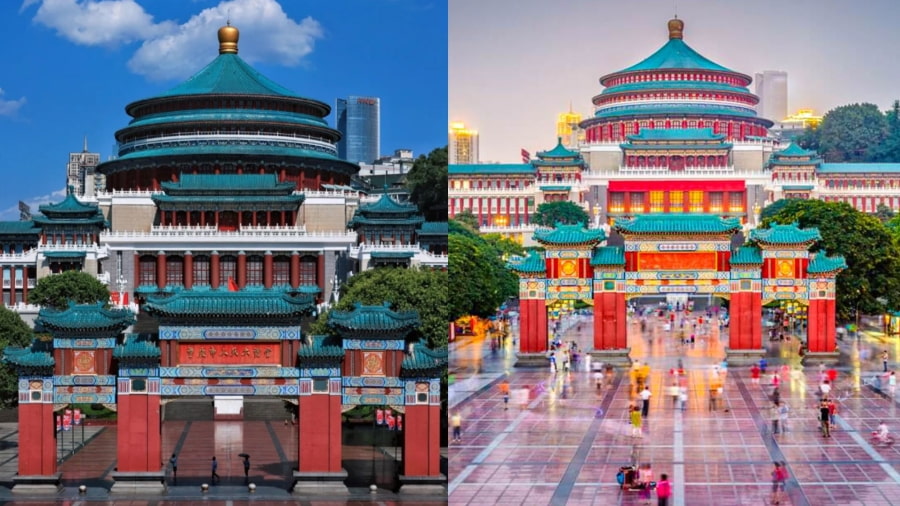 Đại Lễ Đường Nhân Dân – Biểu tượng kiến trúc của Trùng Khánh