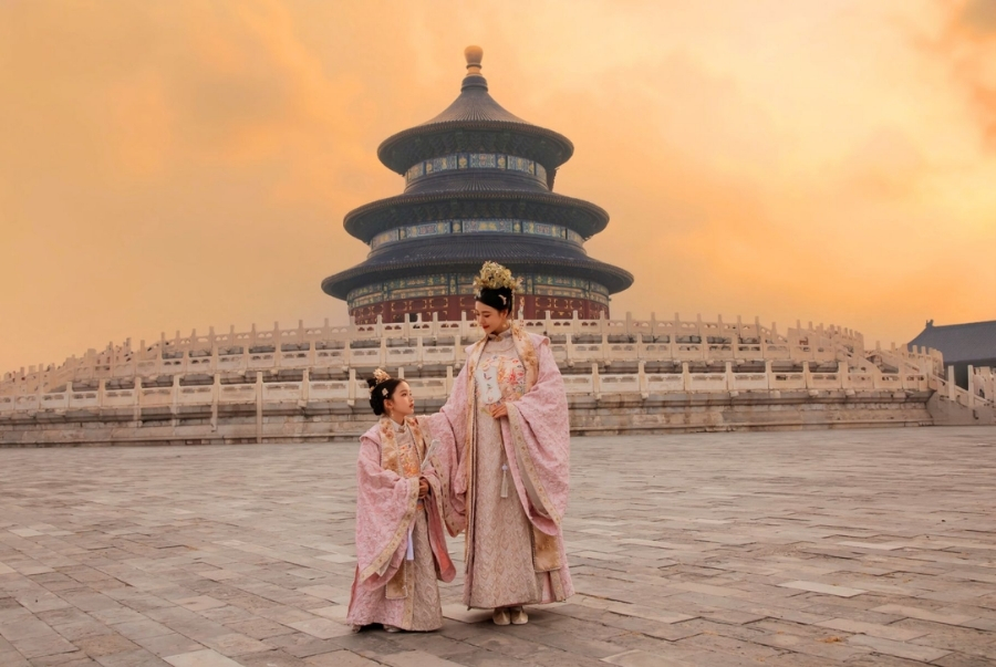 Du khách đừng quên hoá thân thành quý phi triều Minh để check-in giữa mùa thu vàng rực