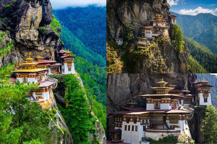 Tu viện Paro Taktsang mang đến cảm giác vừa kỳ vĩ, vừa huyền bí