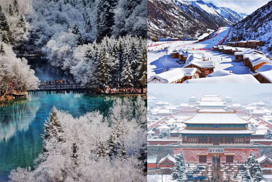 Mỗi một địa điểm ở Trung Quốc sẽ có mật độ tuyệt rơi khác nhau