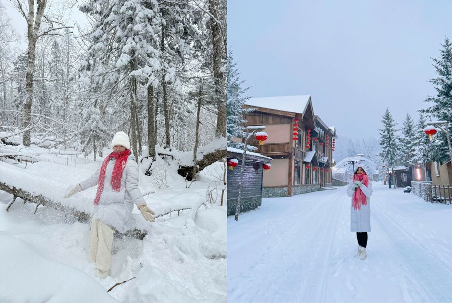 Mùa đông Trung Quốc rất lạnh, vì thế Bạn cần trang bị những bộ trang phục dày dặn để giữ ấm cho cơ thể