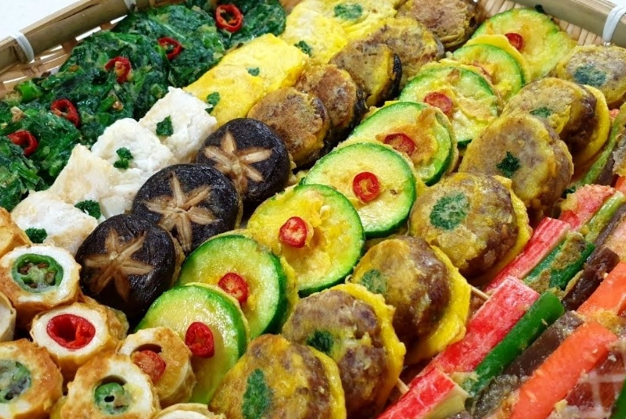 Bánh chiên truyền thống Jeon có thể làm từ đa dạng các nguyên liệu khác nhau