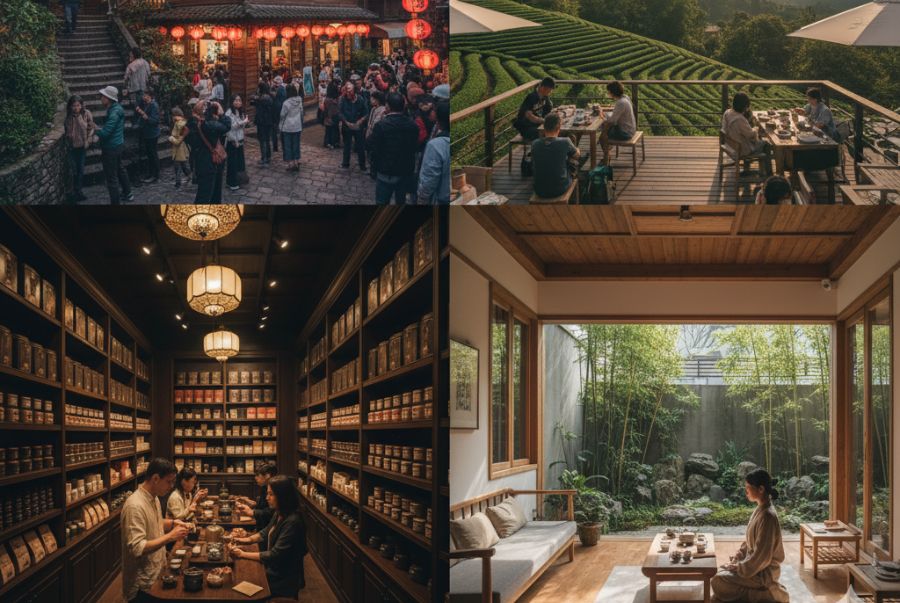 Một số các quán trà nổi tiếng tại Đài Loan