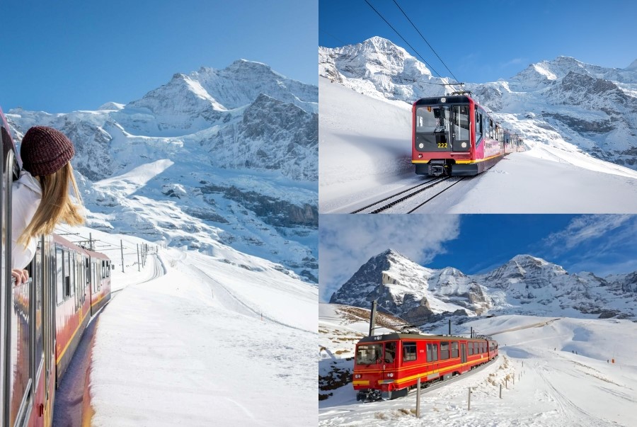 Trải nghiệm ngắm nhìn Interlaken từ các chuyến tàu cổ tích