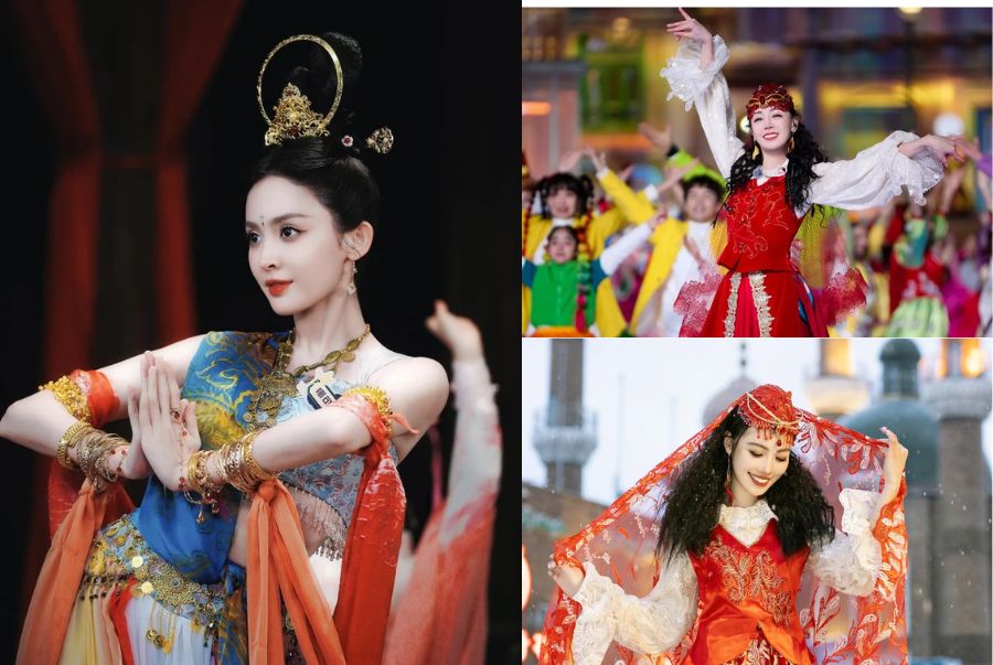 Người phụ nữ Tân Cương được đánh giá là có nhan sắc vượt trội