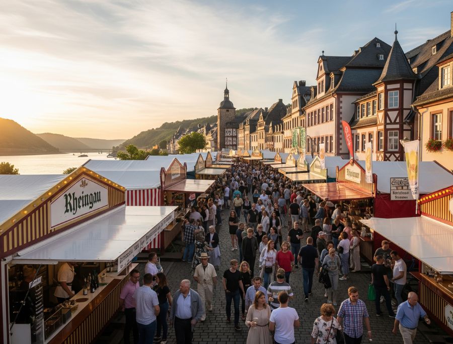 Lễ hội rượu vang thu hút đông đảo khách du lịch đến tham gia và trải nghiệm