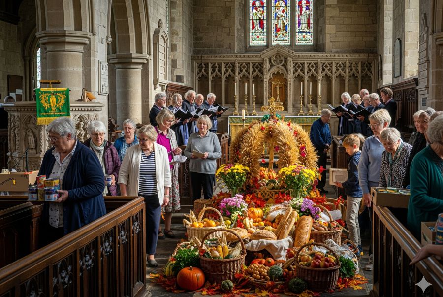 Lễ hội thu hoạch là một nét văn hóa truyền thống đã có từ hàng trăm năm tại nước Anh