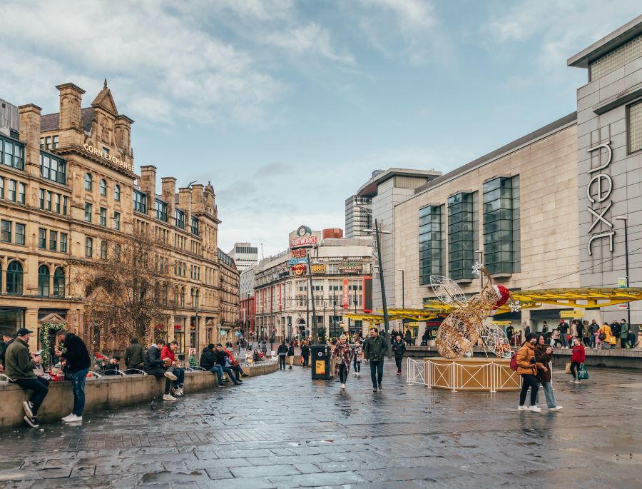 Tòa thị chính là trung tâm cộng đồng nổi tiếng của Manchester