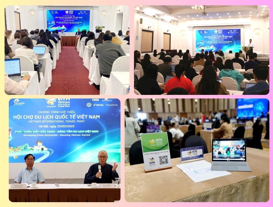 Chương trình giới thiệu Hội Chợ du lịch Quốc Tế Việt Nam đã diễn ra với sự có mặt của Ông Vũ Thế Bình - Chủ Tịch Hiệp Hội Du Lịch Việt Nam