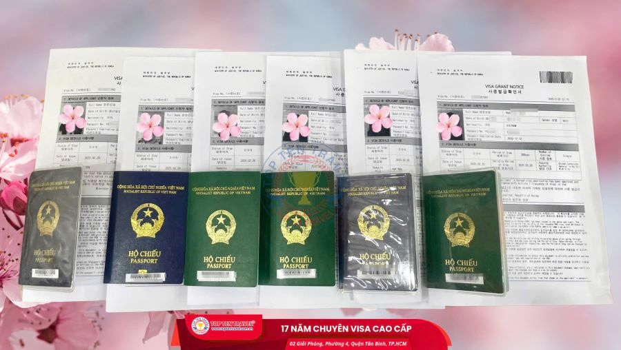 Bạn cần đính kèm đầy đủ các tài liệu quan trọng khi làm hồ sơ xin visa đi Hàn Quốc