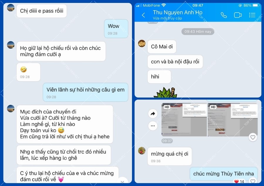 Dịch vụ visa Top Ten Travel là sự lựa chọn hoàn hảo của đông đảo Khách Hàng với quy trình đạt chuẩn, cùng hệ thống bảo mật tuyệt đối 