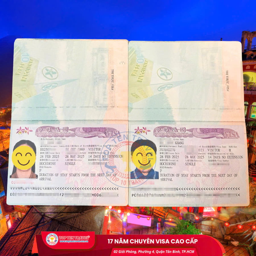 Xin visa du lịch Đài Loan không quá khó nếu bạn chuẩn bị đầy đủ hồ sơ và tuân thủ các quy định