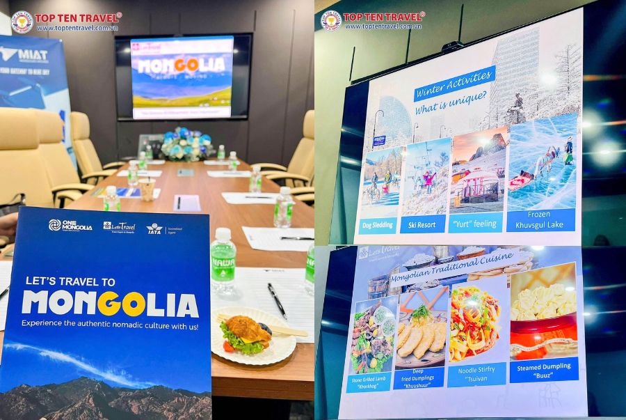 Hội nghị “Khám phá huyền thoại Mông Cổ” là sự kiện hấp dẫn, giới thiệu nhiều trải nghiệm mới, cũng như các hoạt động cao cấp