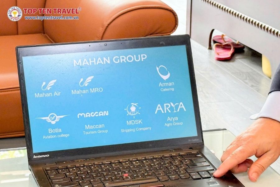 Đại sứ quán Iran giới thiệu đến Hiệp hội Du lịch TP. Hồ Chí Minh về hệ thống Mahan Group