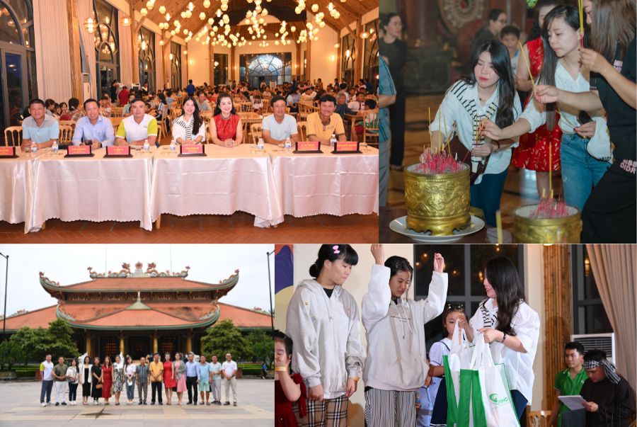  Hình ảnh Bà Hoàng Minh Nhi tham dự các hoạt động trong khuôn khổ chương trình